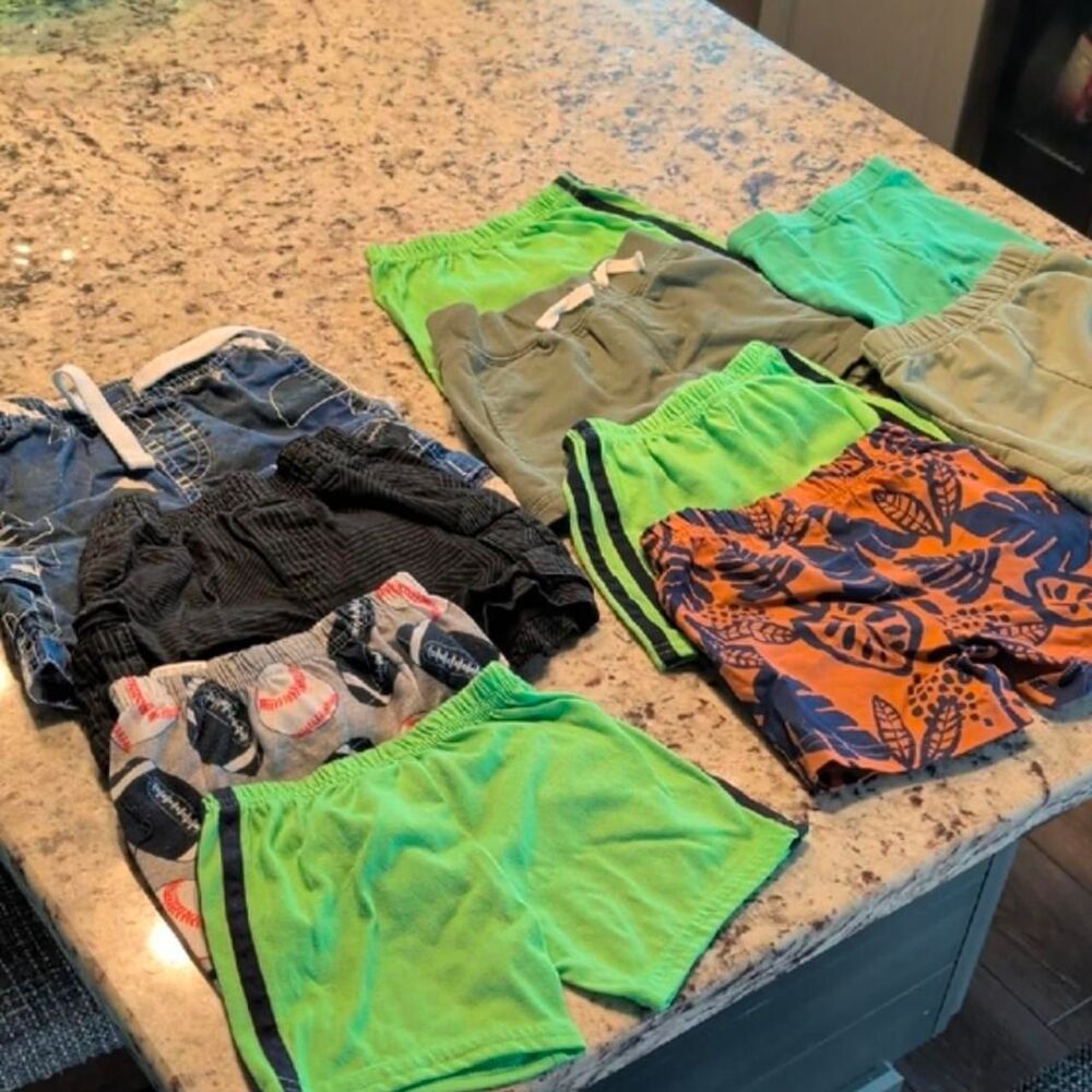 Bundle of 10 boys shorts